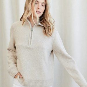 Jenni Kayne Boucle Half Zip